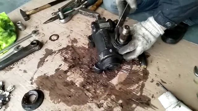 ремонт рулевого редуктора газель
