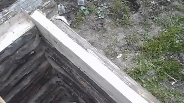 Строим баню. Потолок  теплой бани.