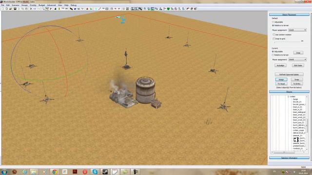 Company of Heroes 2 World Builder объекты и сплайны CoH2 Урок 3