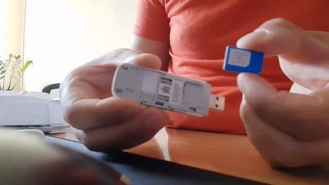 Установка sim карты в модем huawei e3372