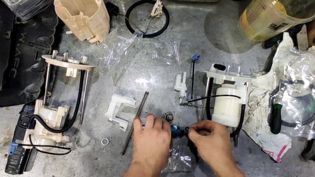 Замена топливного фильтра на ASX