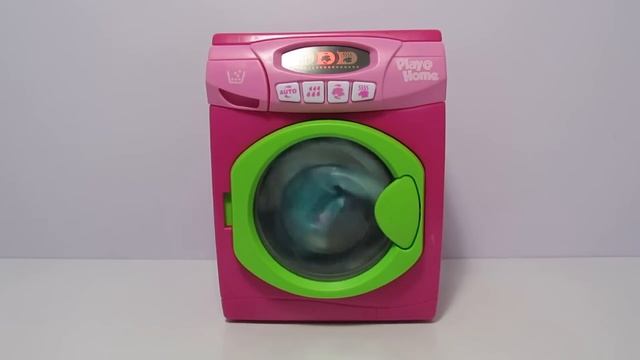 Toy Washing Machine Play@Home Review Распаковка детской стиральной машинки и обзор игрушки