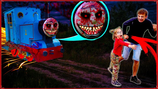SCP-001-J | ПРИЗРАЧНЫЙ ПАРОВОЗИК ТОМАС EXE играя напал на нас !