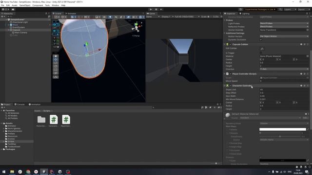 Управление от Первого Лица в Unity: Создание Horror Игры (часть 1)