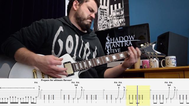 Duncan Hills Coffee Jingle - Guitar Cover and Tab - Dethklok Metalocalypse