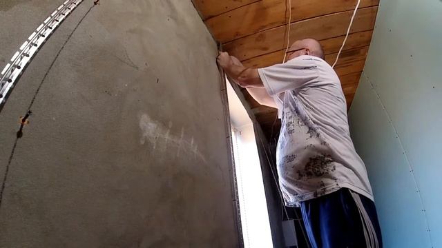 Как выставить штукатурные маяки. Кривые стены, штукатурка под маяк.