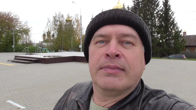 Геннадий Горин в первый раз в городе Болхове, город Болхов