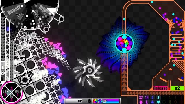 Core Destruction #22 - Monochrome vs Rainbow