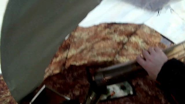 Рыбалка зимой с ночевкой в палатке Берег УП2 Зимняя рыбалка Кемпинг