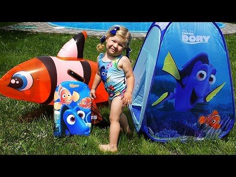 ✿ В ПОИСКАХ ДОРИ Палатка Сюрприз ДОРИ Дисней Пиксар Disney Pixar Finding Dory Magic Surprise Dory