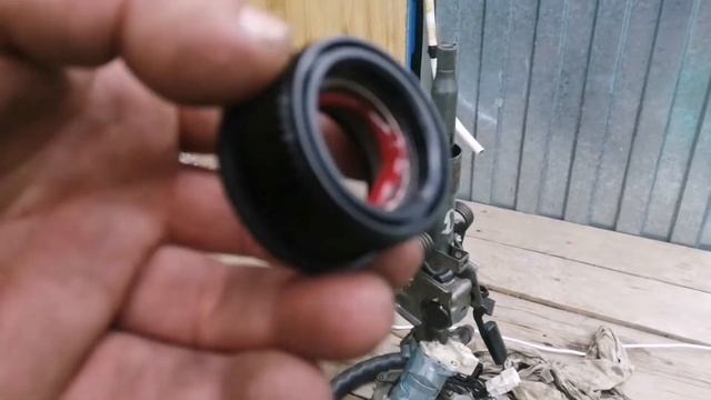 Замена втулки рулевой колонки.Toyota Carina