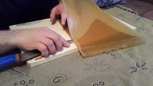 Матрица для вощины из полиуретана своими руками