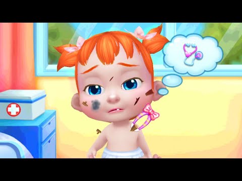 Играем в игру мультик для девочек_ ухаживаем за малышом Беби Босс. Куклы Пупсики  мультфильм 0+