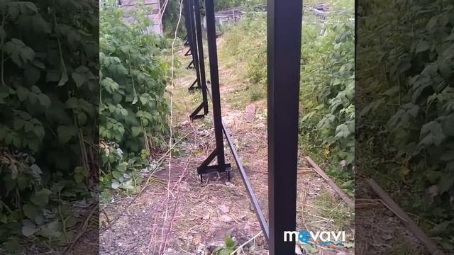 Забор на пучинистых грунтах.