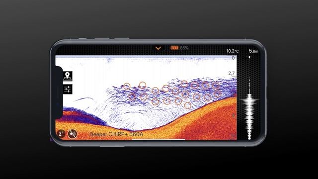Как пользоваться эхолотом Deeper CHIRP+