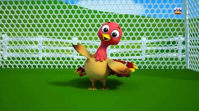 Hickory Dickory Dock | 3D детский стишок | Nursery Rhyme For Kids | Hickory Dickory Dock Rhymes