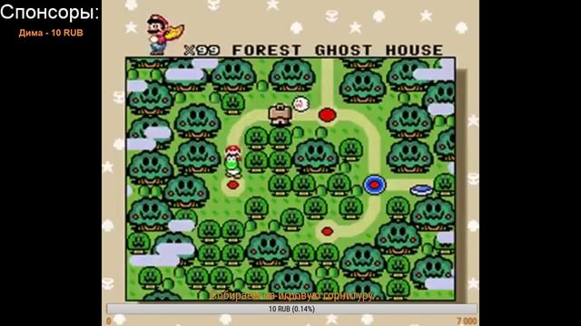 Полное прохождение Super Mario World