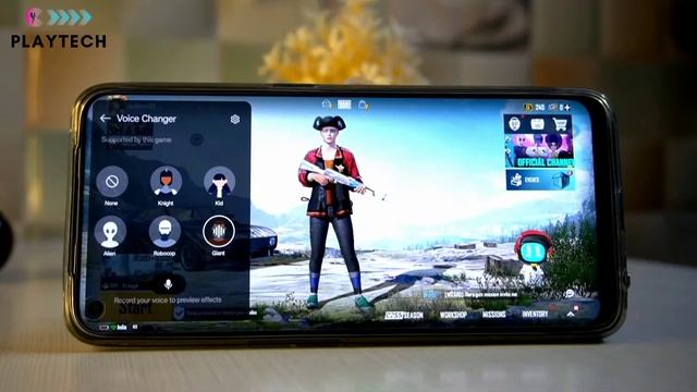 Realme game space voice changer feature | How to enable voice changer in game space | #gamespace