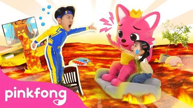 🆘 The Floor Is Lava with Sammy | Super Solver Sammy | Pinkfong Baby Shark Kids Song