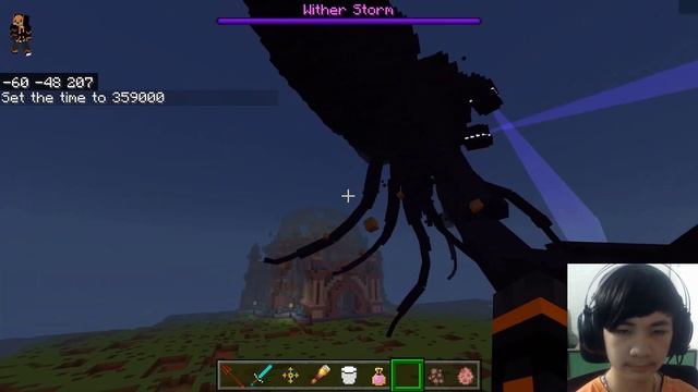 Review Wither Storm MCSM Add-on New Update,Wither Storm In Minecraft,EnderFoxBoy MC?!!!