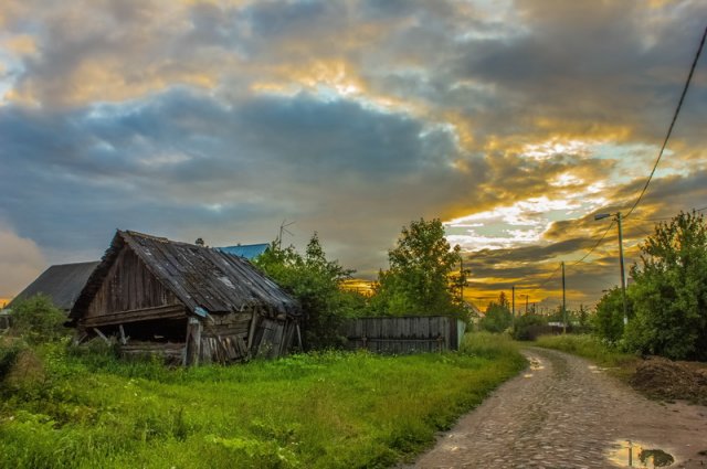 "Деревенька моя"-караоке