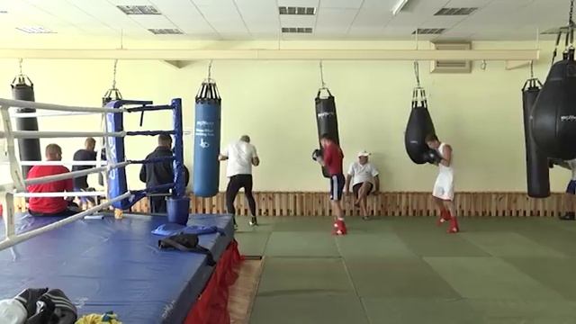 Подготовка на олимпийской базе сборной Украины по боксу перед Олимпиадой 2012