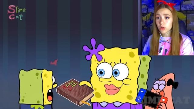 МАМА Губки Боба НЕ СТАЛО?? БЕДНЫЙ РЕБЕНОК Губка Боб и ПАТРИК Очень ГРУСТНАЯ Анимация Мульт Вишнюля