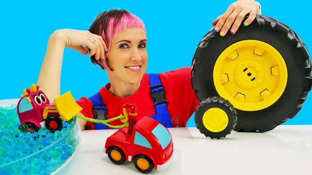 Музыкальные мультики про Машинки Мокас - автосервис! Весёлые песни для детей - Сборник