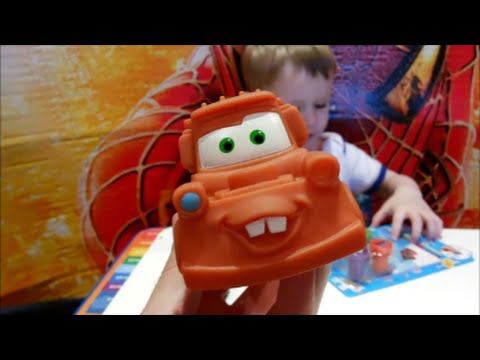 Макс с папой купили новые игрушки!