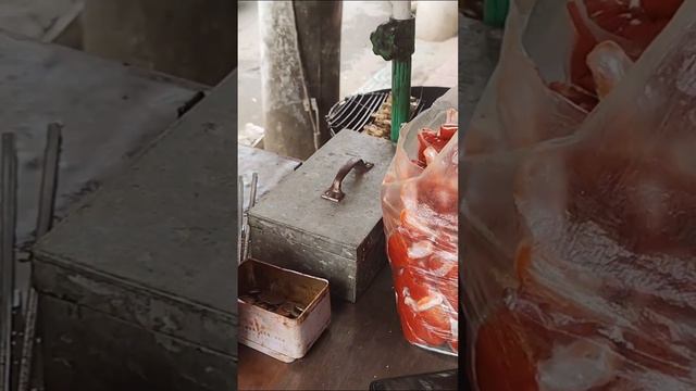 六合东沟，炸臭干也是远近闻名，一块钱3块，配上稀辣椒，太美味 #麦总去哪吃