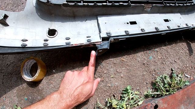 РЕМОНТ любых ТРЕЩИН на БАМПЕРЕ легко и ПРОСТО