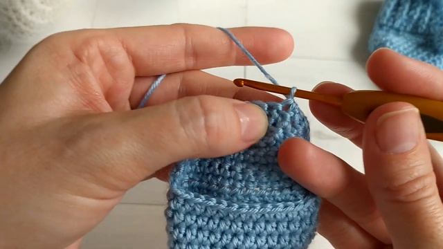 ‼️ПРОСТЫЕ и УДОБНЫЕ ‼️носочки для новорожденных/ crochet baby socks