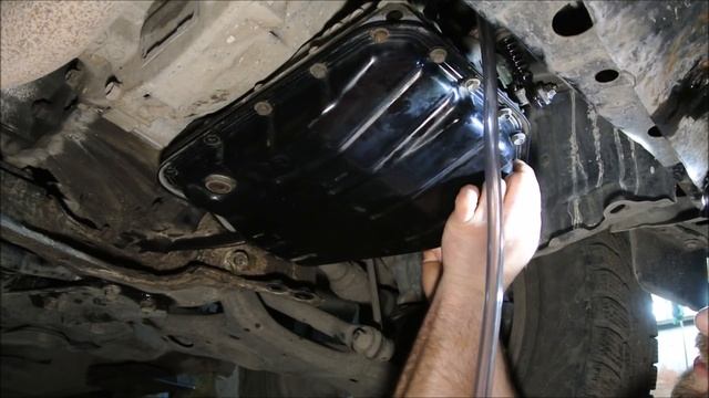 Toyota RAV4 2006 2.0  Полная замена масла в коробке АКПП