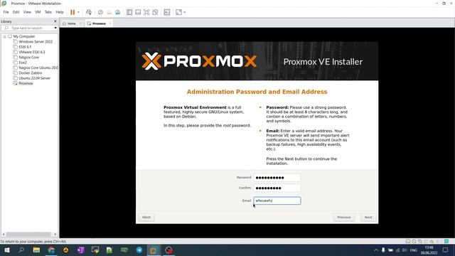 1. Как быстро поднять Proxmox ? / Proxmox/VmWare Workstation/Install/ 7.0 version
