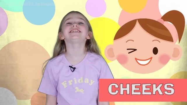 лицо face на английском карточки домана  английский для детей англичанки английский для школьников