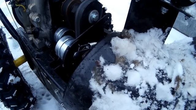 ОБЗОР и ВСЯ ПРАВДА ОБЗОР СНЕГОУБОРЩИКА HUTER!!!