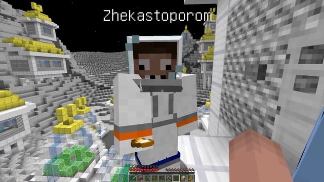 НУБ И ПРО ВЫЖИВАЮТ НА ЛУНЕ В МАЙНКРАФТ ! НУБИК И ПРО В КОСМОСЕ ТРОЛЛИНГ ЛОВУШКА В MINECRAFT