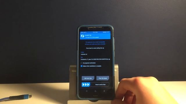 Установка чистого Android 10 Еvolution X и TWRP на Redmi 7A