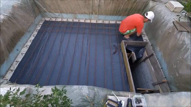 Ч5. Монолитное железобетонное перекрытие погреба | Погреб своими руками | Погреб из бетона