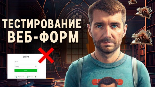 Тестирование веб форм,  тестирование полей ввода, тестирование регистрации и авторизации
