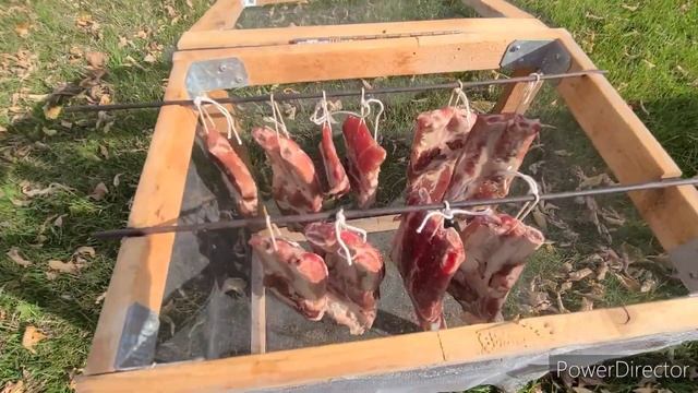 холодное копчение/рёбра весь процесс легко