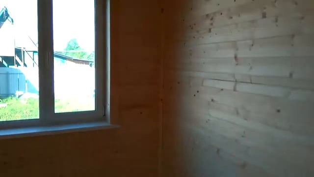 каркасный дом с мансардой 6 на 8