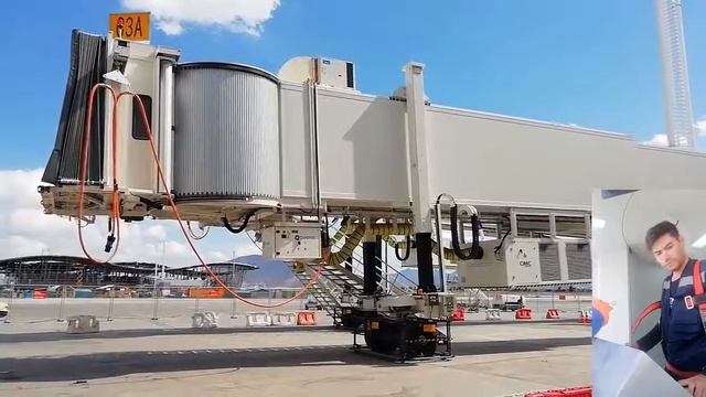 Puente de abordaje- Aeropuerto Arturo Merino Benítez