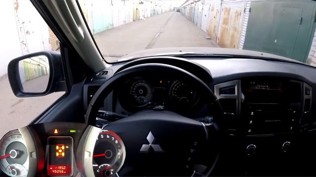 Включение полного привода Pajero 4
