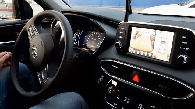 Автопарковщик на Santa Fe 2019