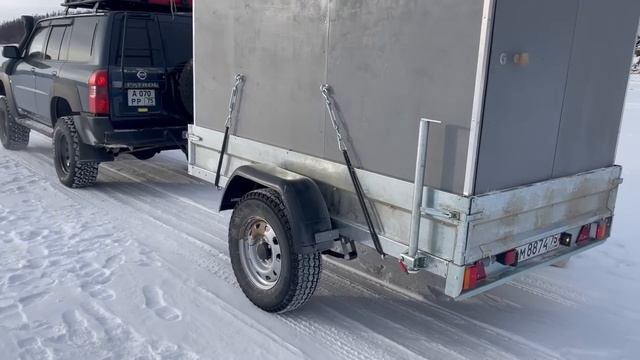 Жилой модуль на Курганском прицепе. Все гениальное просто!