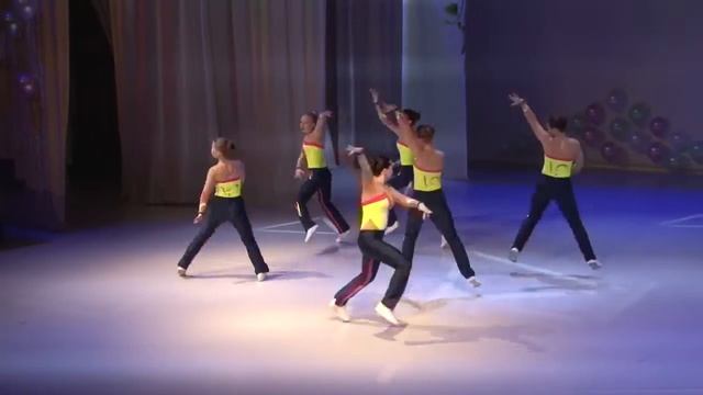 Команда фитнес аэробики.