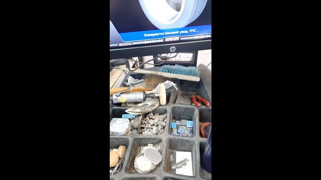 Балансировка колес делаем Sunfull SF 688 215 65 15 часть 3