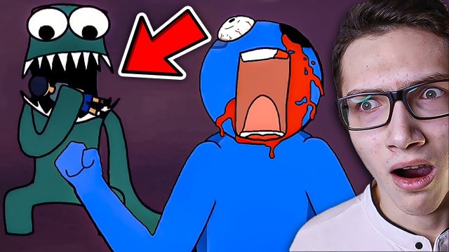 ? ЧТО ЕСЛИ РАДУЖНЫЕ ДРУЗЬЯ ROBLOX СЪЕЛИ ДРУГА СИНЕГО ? МУЛЬТ ПОППИ ПЛЕЙТАЙМ
