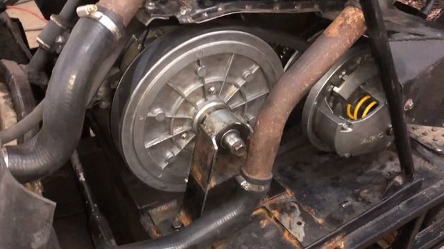 Установка двс от ваз 2109 на буран.